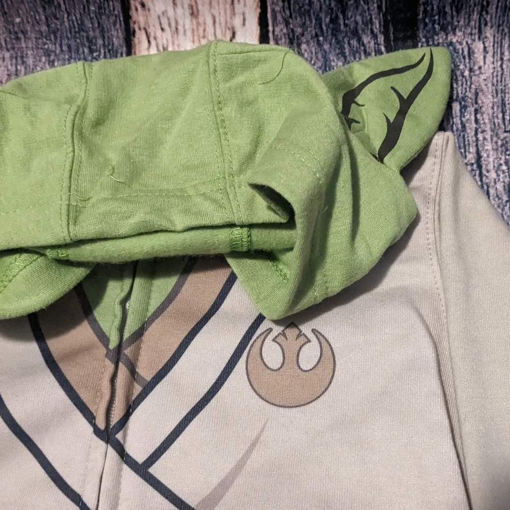 Yoda Zip Front Hoodie